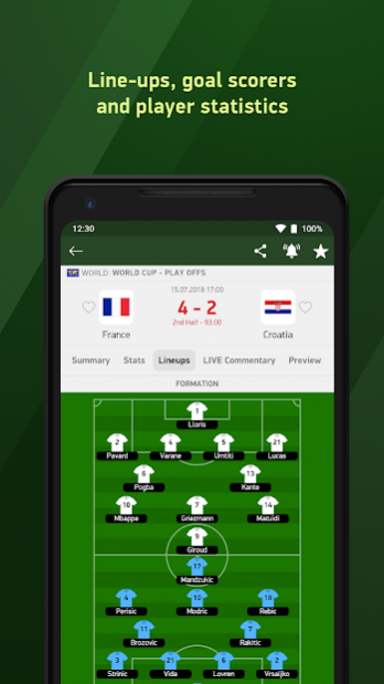 Soccer 24 - soccer live scores 3.13.4 Screenshot
