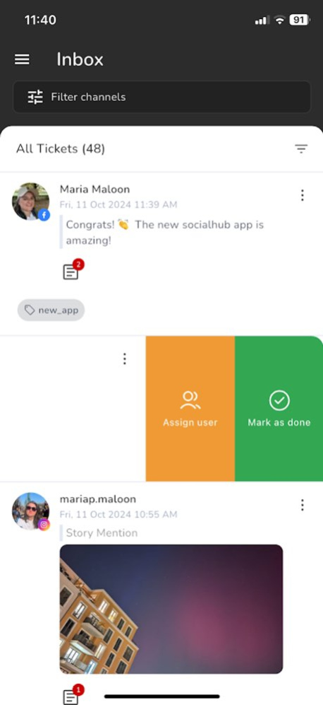SocialHub Inbox 1.0.22 Screenshot