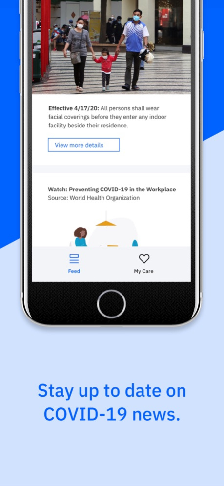 SoCo COVID-19 Check 1.1.2 Screenshot