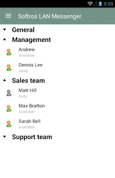 Softros LAN Messenger 4.6.7 Screenshot