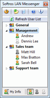 Softros LAN Messenger 12.6.8 Screenshot