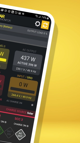 Solar Power Monitor 4.2.0 Captures 2