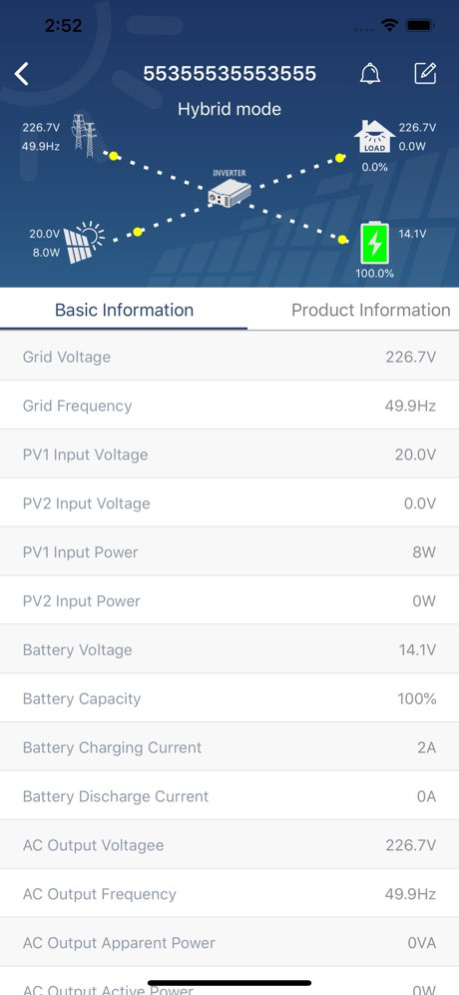 SolarPower Wi-Fi 2.2.1 Screenshot