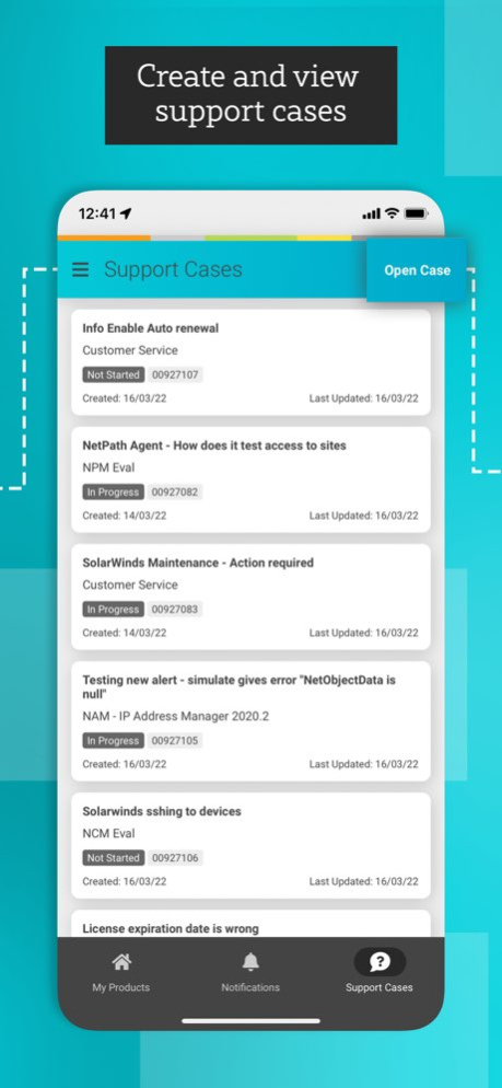 SolarWinds Customer Success  Screenshot