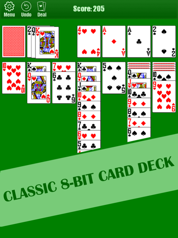 Solitaire 8-bit 1.2 Screenshot