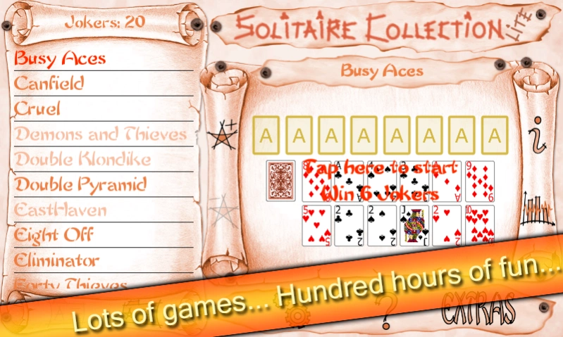 Solitaire Collection Lite 4.0 Screenshot