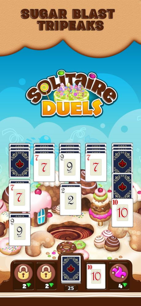 Solitaire Duels: TriPeaks Lite 1.12.7 Screenshot