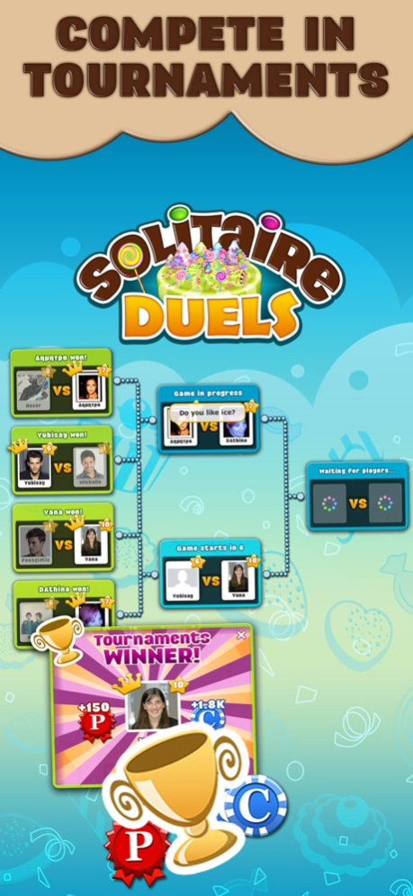 Solitaire Duels: TriPeaks Lite 1.12.7 Screenshot