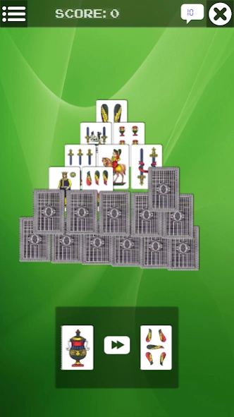 Solitaire PYRAMID  Screenshot