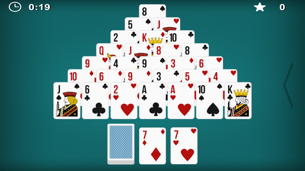 Solitaire Pyramide HD 1.0 Screenshot