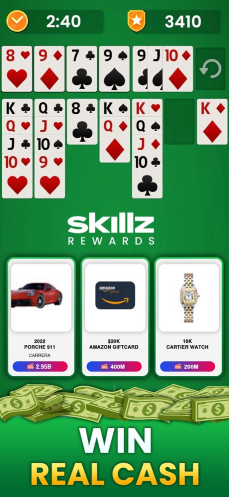 Solitaire Real Money - Rewards 1.78.0 Screenshot