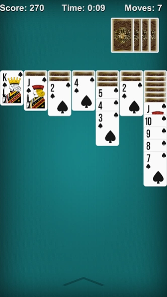 Solitaire Spiderette HD 1.0 Screenshot