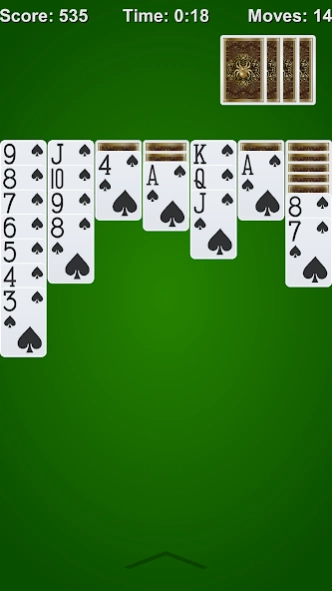Solitaire Spiderette HD 1.0 Screenshot