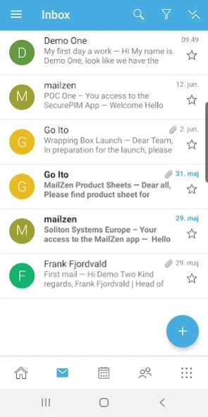 Soliton MailZen  Screenshot
