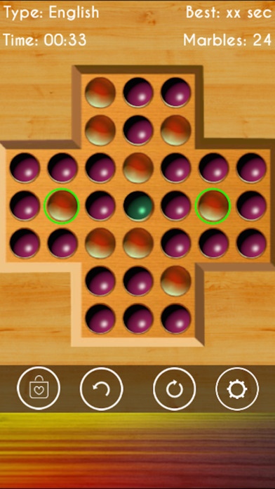 Solo Noble - Free Peg Solitaire Game 1.0 Screenshot