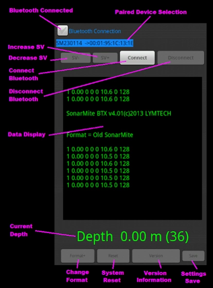 SonarMite App 3.0 Screenshot