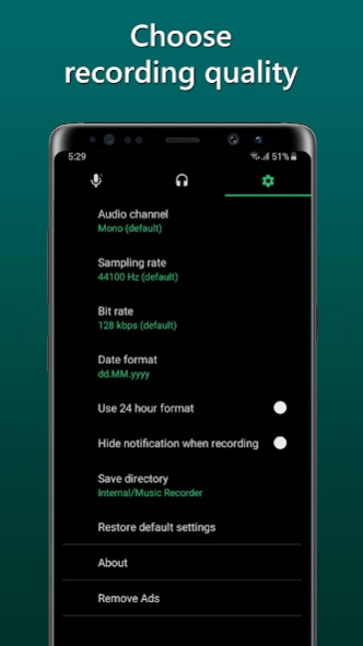 Music Recorder - Song Recorder 1.1.3 Screenshot