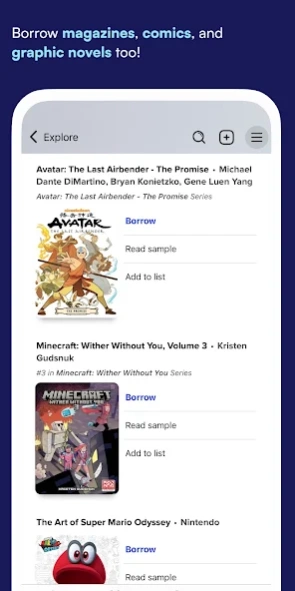Sora, by OverDrive Education 9.5.0 Screenshot