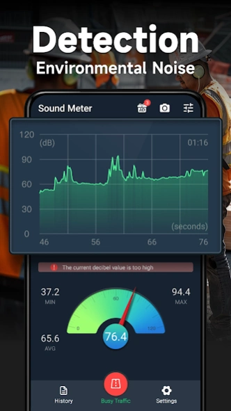 Sound Meter 1.2.8 Screenshot