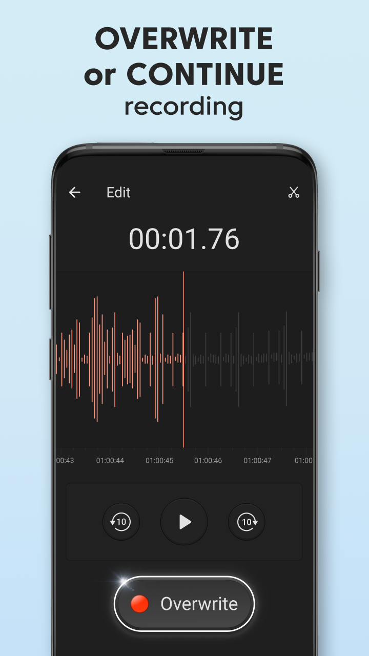Sound Recorder Plus: Voice Rec 1.7.5h Screenshot