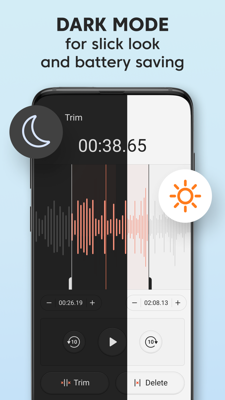 Sound Recorder Plus: Voice Rec 1.7.5h Screenshot