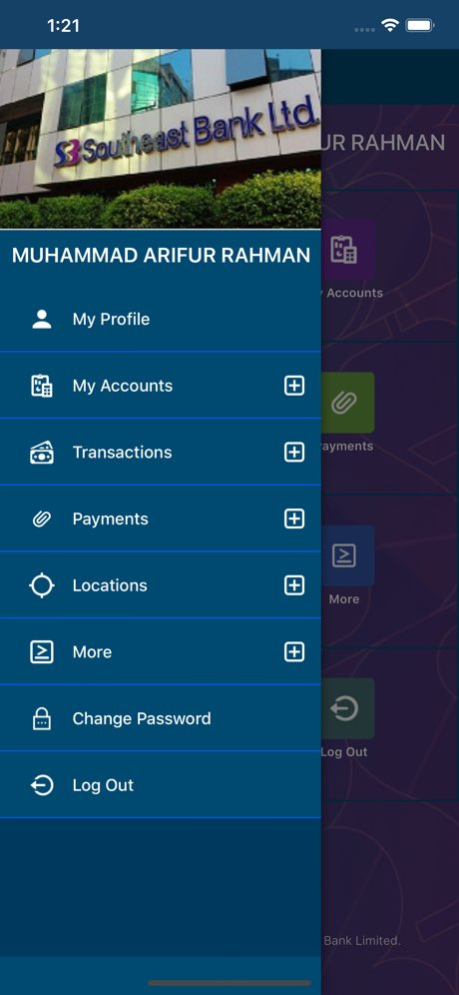 Southeast Bank Mobile App 1.8.4 Screenshot