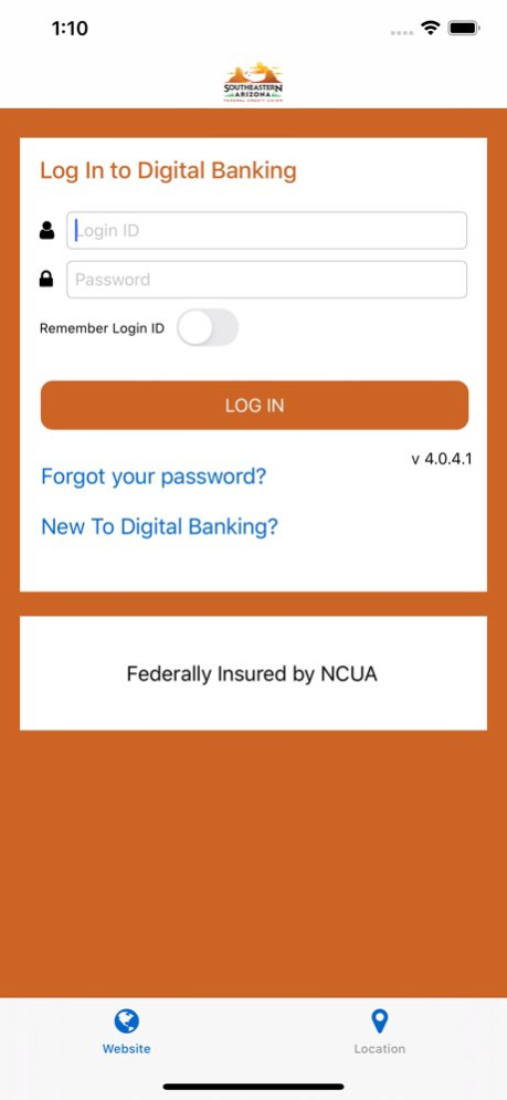 Southeastern Arizona FCU 5.0.0 Screenshot