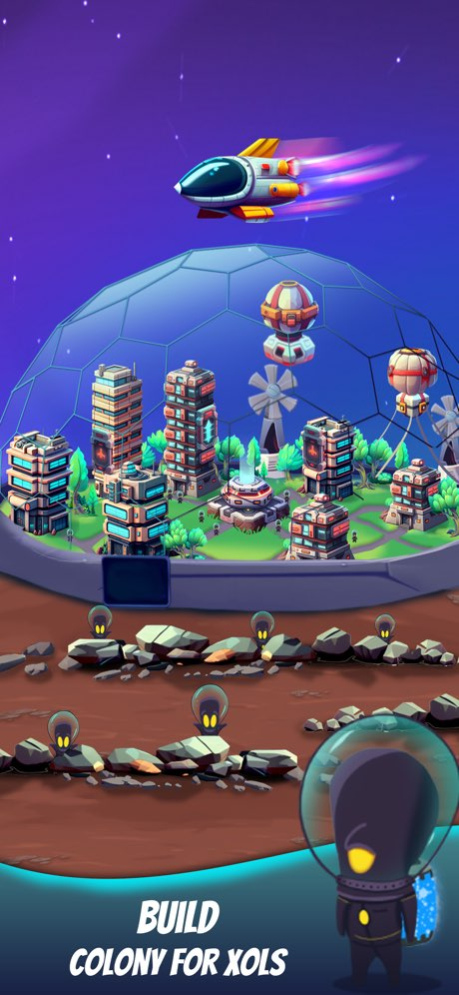 Space eXo Colony - Idle Tycoon 1.5.2 Screenshot