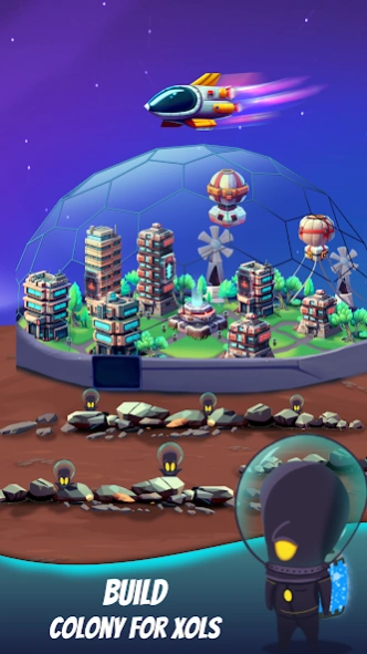 Space eXo Colony - Idle Tycoon 1.6.0 Screenshot