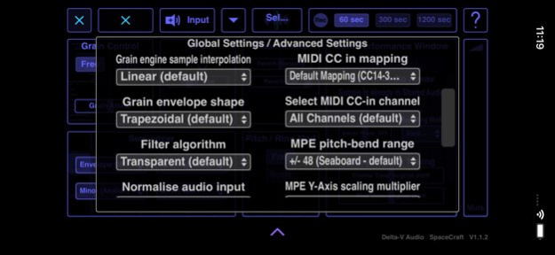 SpaceCraft Granular Synth 1.2.2 Screenshot