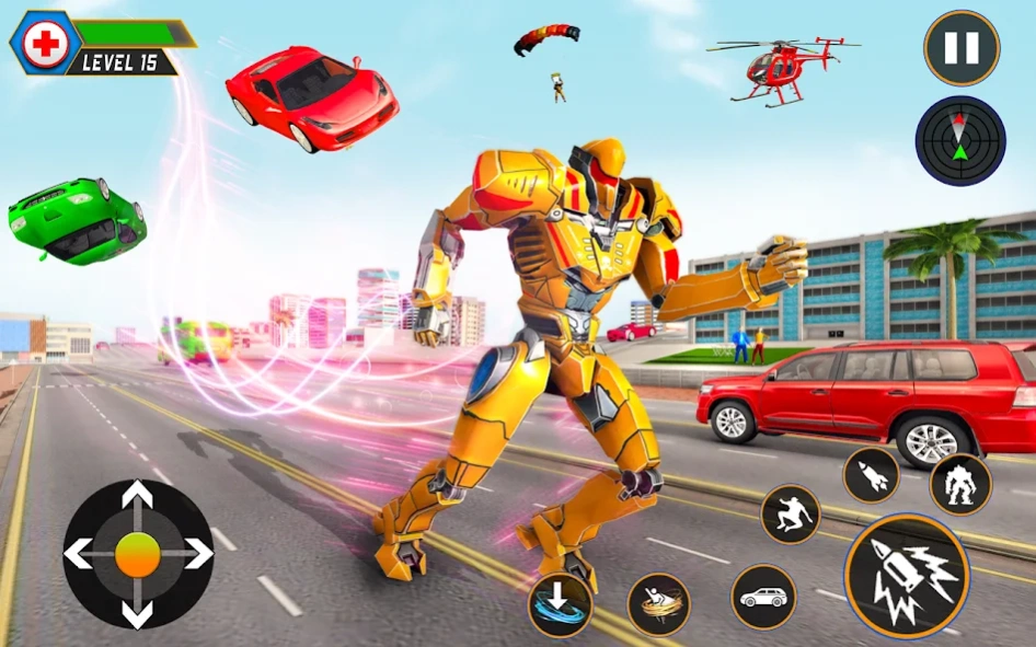 Spaceship Robot Bike Game 3d 1.1.7 Screenshot