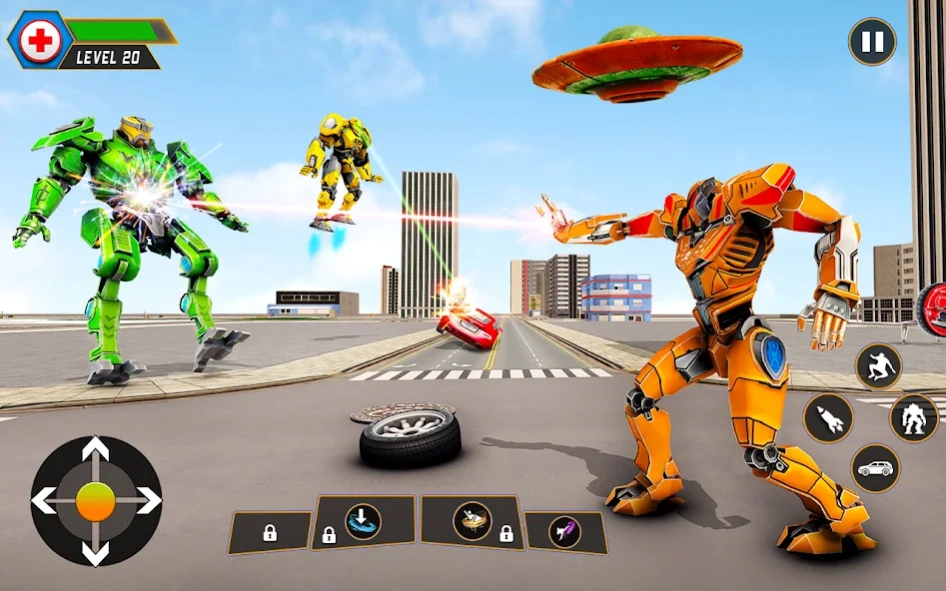 Spaceship Robot Bike Game 3d 1.1.7 Screenshot