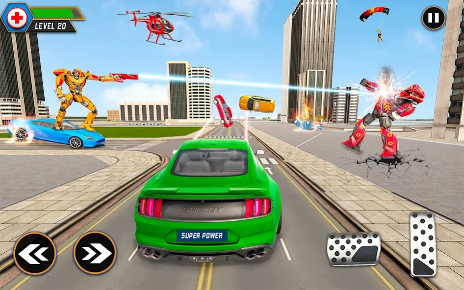 Spaceship Robot Bike Game 3d 1.1.7 Screenshot