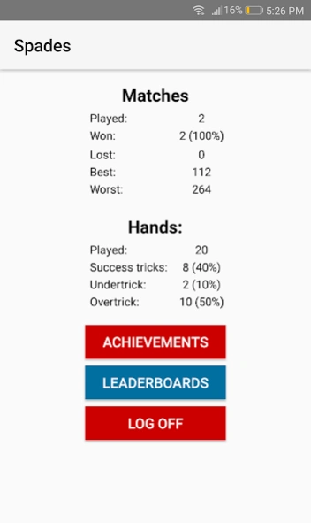 Spades  Screenshot