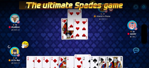 Spades card game online 3.0.17 Screenshot