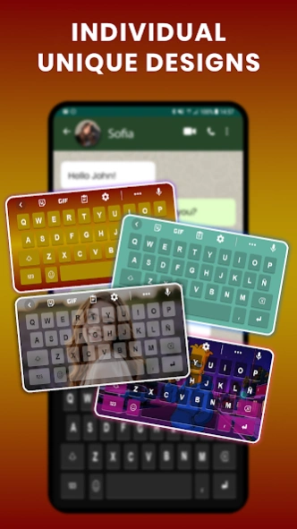 Spanish Keyboard Type Española  Screenshot