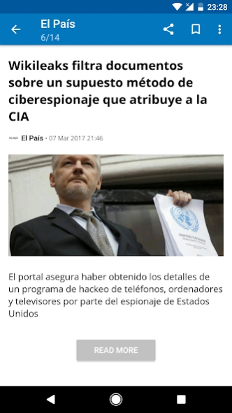 Spanish News (Noticias) 12.1 Screenshot