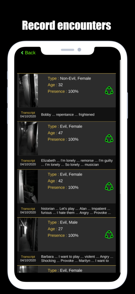 Spectre - ghost detector game 1.1 Screenshot