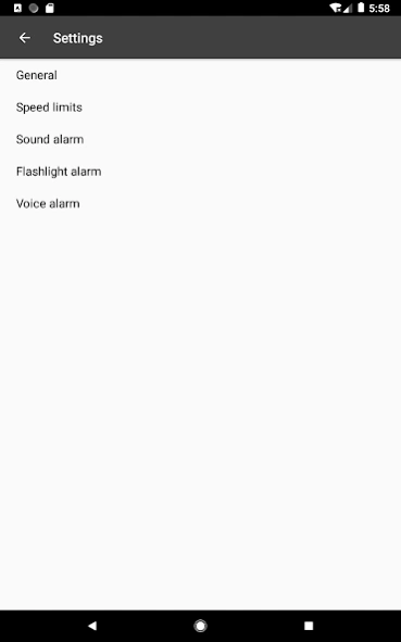 Speed Alarm 5.0.2 Screenshot