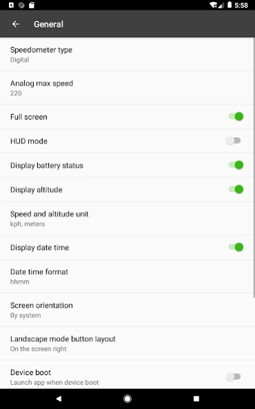 Speed Alarm 5.0.2 Screenshot