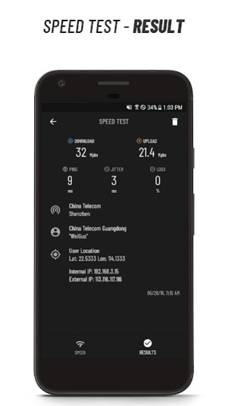 Speed Test 1.2.2 Screenshot