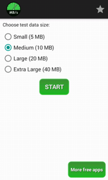 Speed Test - Network Connectio 2.3 Screenshot