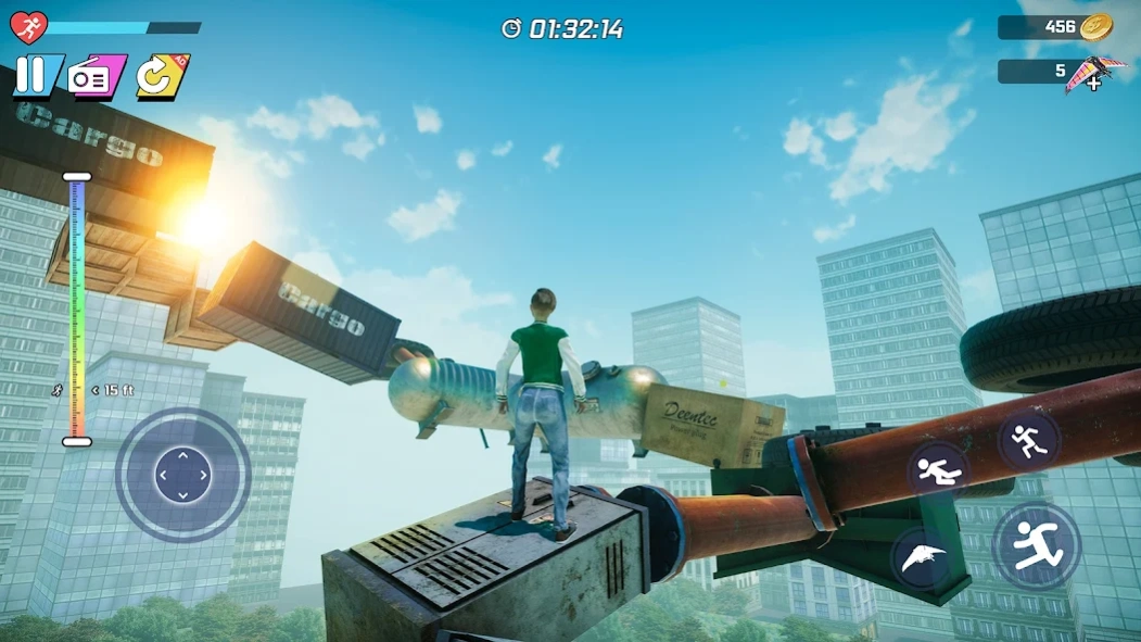 SpeedRun : Parkour Jump Up  Screenshot