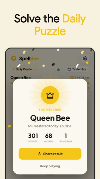 SpellBee: Spelling Puzzle 4.1.2 Screenshot