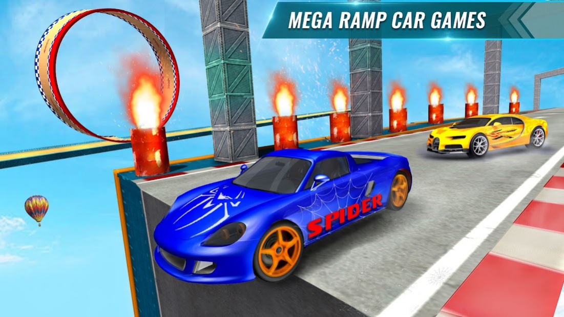 Superhero Car Stunts Game 3D 1.2 Screenshot