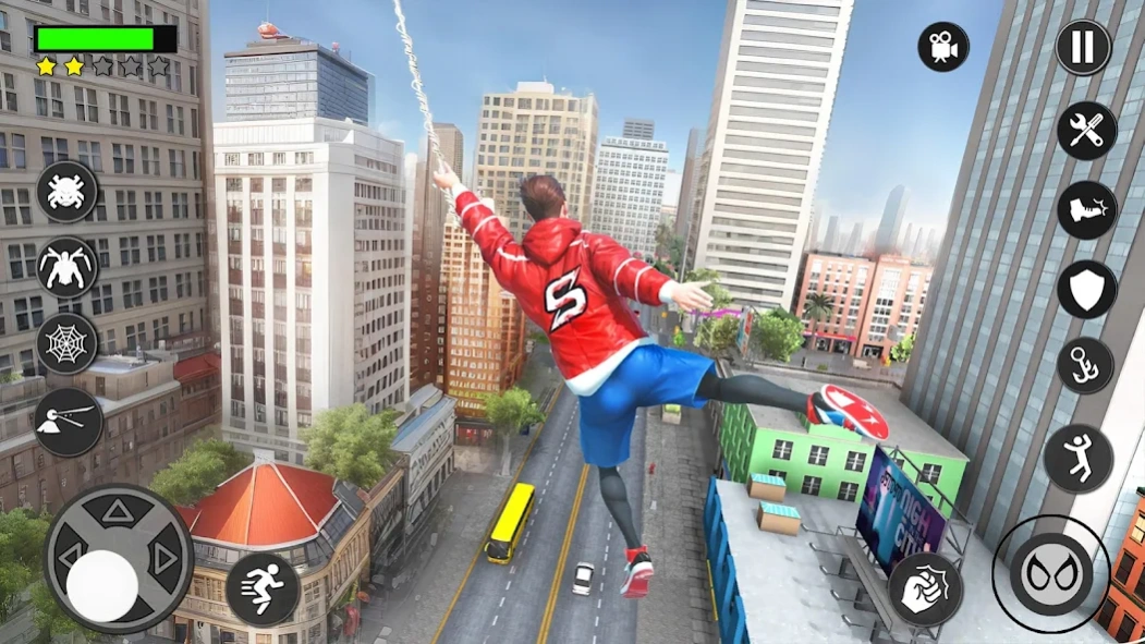 Spider Flying Superhero Game  Screenshot