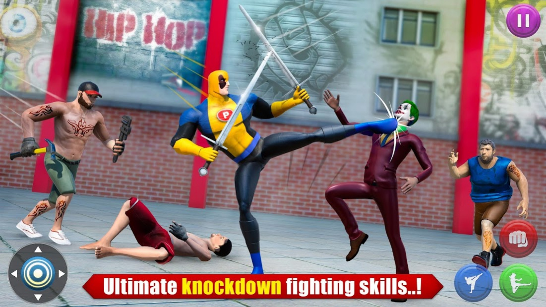 Spider Hero Games - Rope Hero 1.0 Screenshot