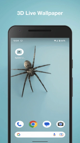 Spider Live Wallpaper  Screenshot