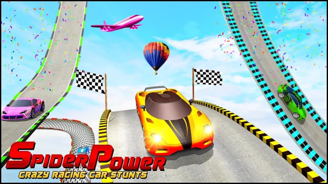 Spider Car Games: GT Superhero 1.0.11 Screenshot