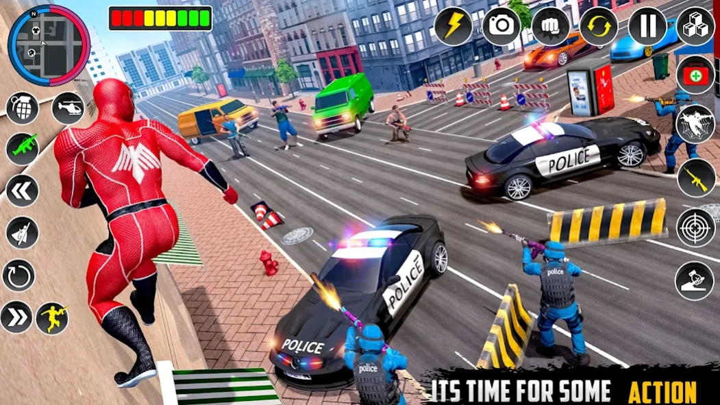 Spider Rope Hero: Vice Town 3D 2.4 Screenshot
